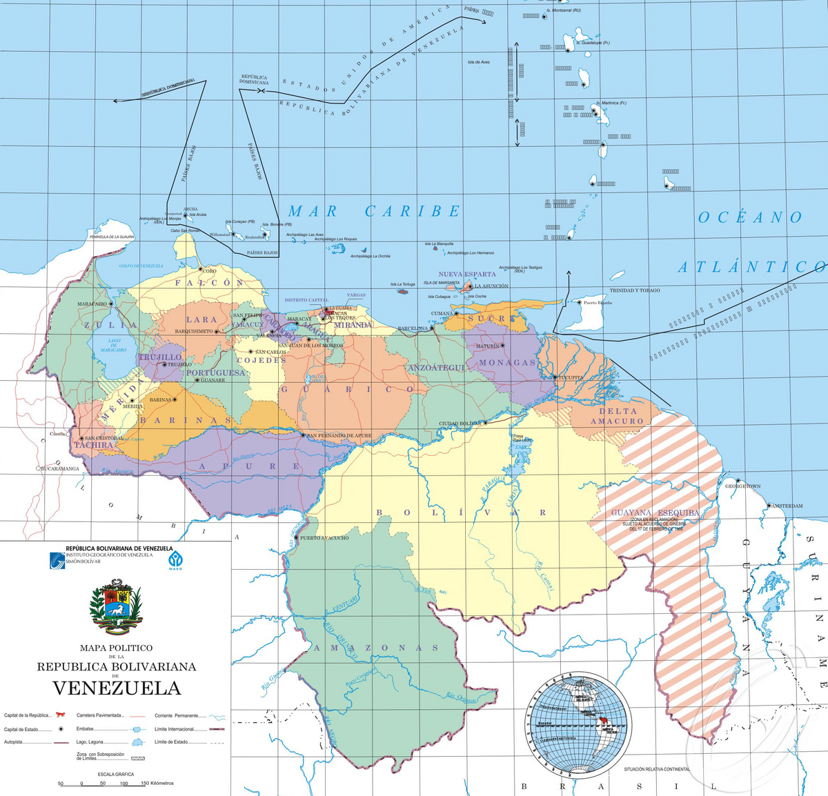 Historia De La Divisi N Territorial De Venezuela La Venciclopedia