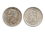 Miniatura para Archivo:Moneda de 1 Bolivar de 1960.jpg