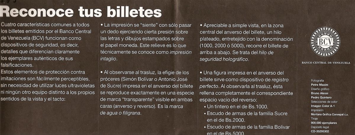 Archivo:Conoce Tus Billetes B.jpg - La Venciclopedia