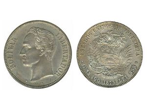 Moneda de 50 centavos de Venezolano 1873.jpg